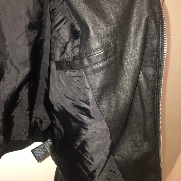 NWT faux Leather Jacket - Picture 5 of 7
